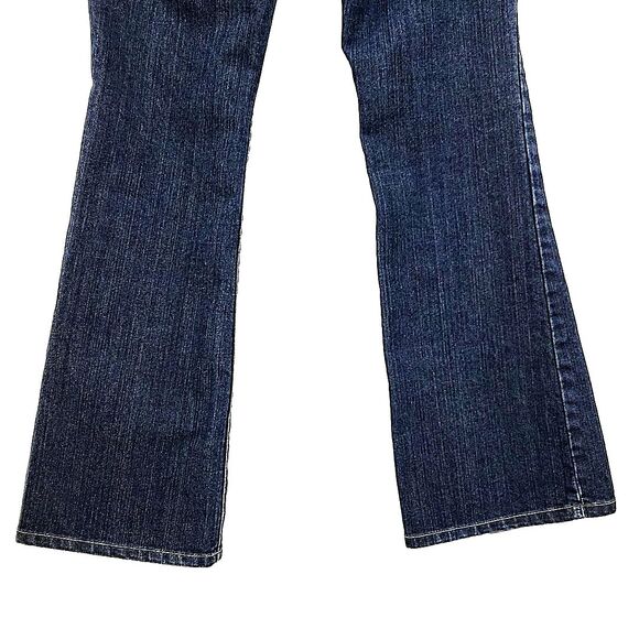 Fashion Bug Womens Boot Cut Jeans Size 10 Dark Blue 30x31 - Picture 6 of 8